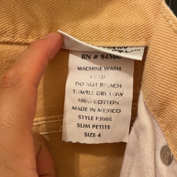 90s‎ tapered high rise denim - Picture 4 of 4